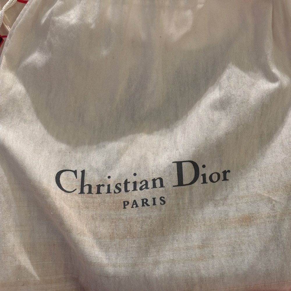Beautiful vintage mini Lady Dior Cannage nylon two way bag with COA. - Picture 16 of 16